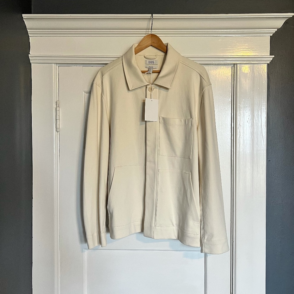 COS Minimal Jersey Jacket size XL (New with Tag)